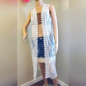 Beautiful Lace Vest Boho Western Wedding Vibes Pretty Soft Lace Layer 😍